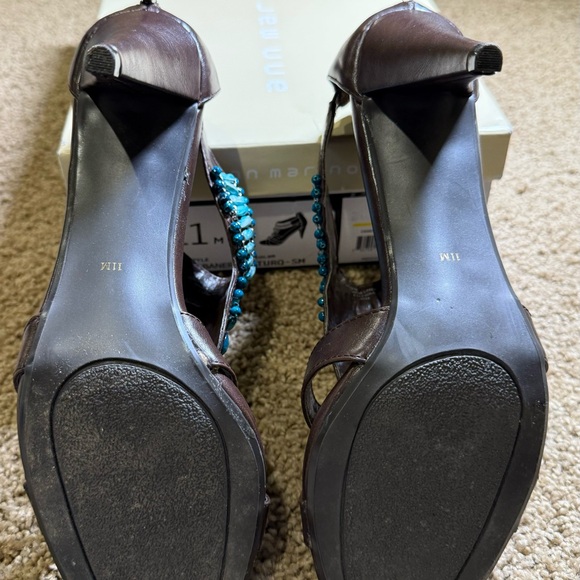 Ann Marino habanera turq-SM size 11M - Picture 4 of 5